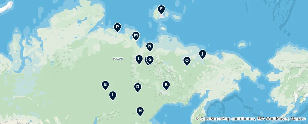 Mappa di Yakutia's Absolute Essentials