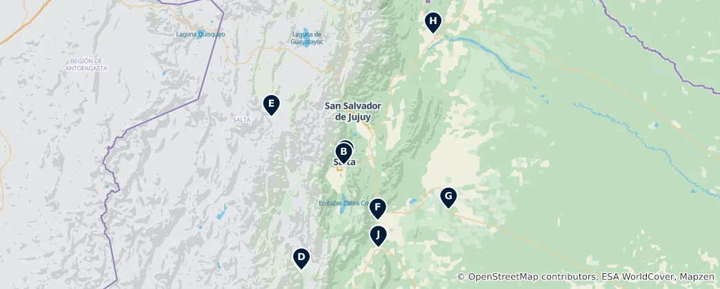 Map of Parks and Recreation Gems