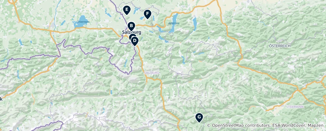 Map of Historic Heritage Sites