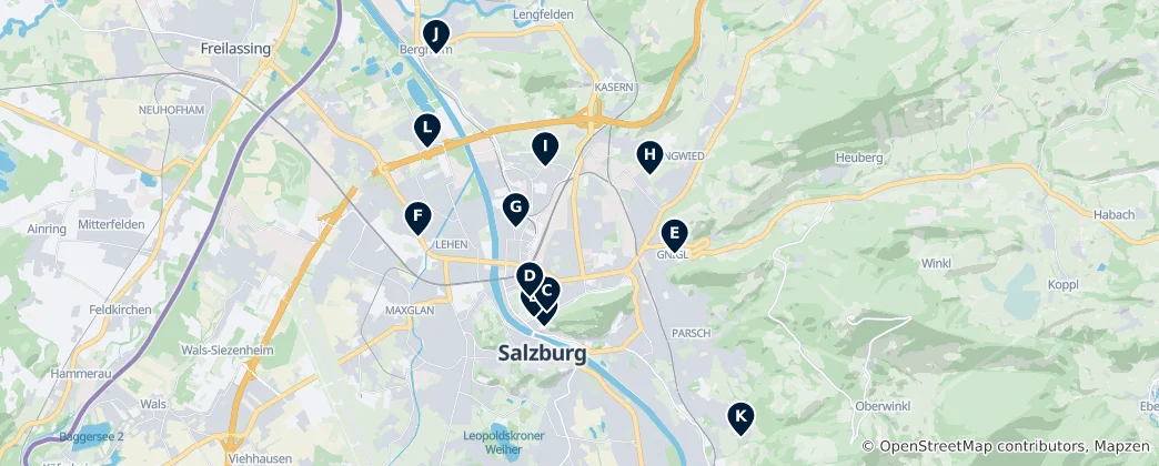 Map of Historic Churches and Religious Sites