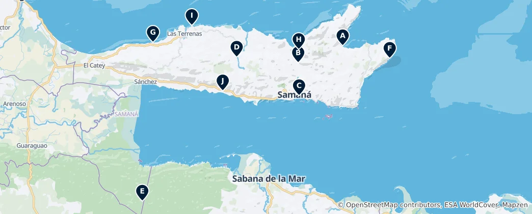 Mapa Samaná Essentials