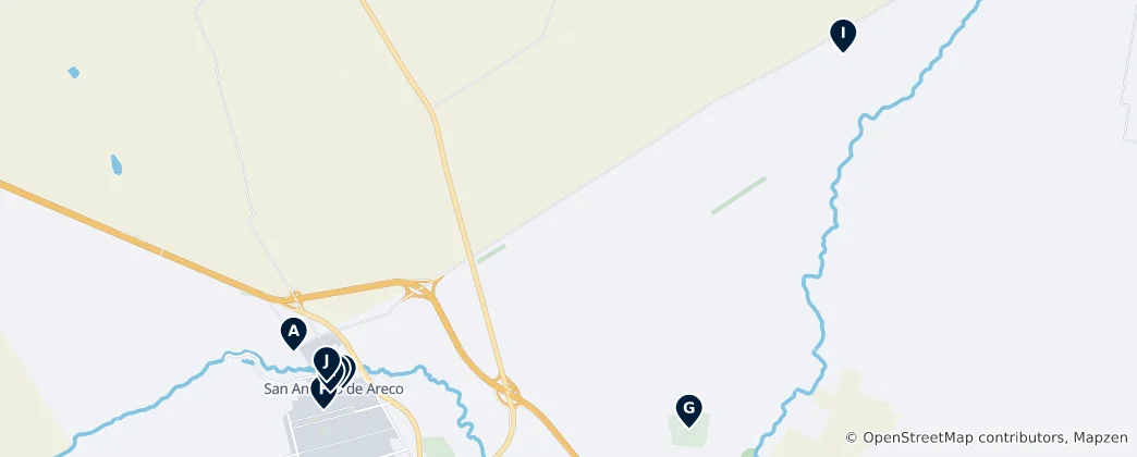 Carte de San Antonio de Areco Essentials
