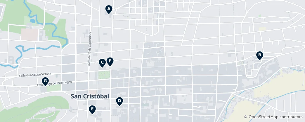 Map of Historic Churches