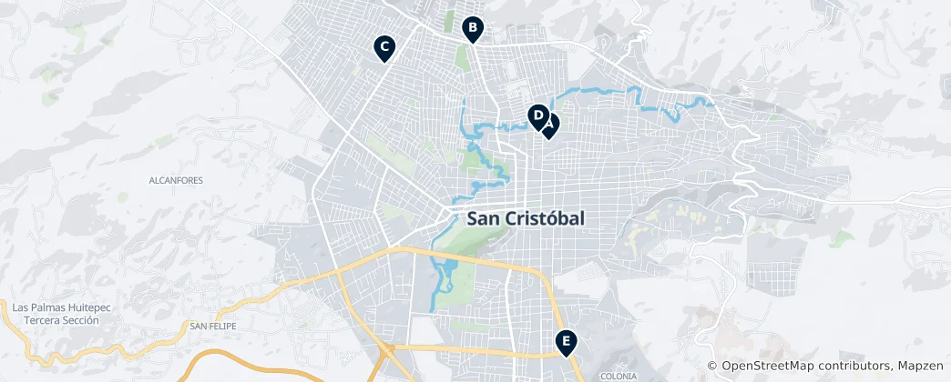 Map of Local Markets