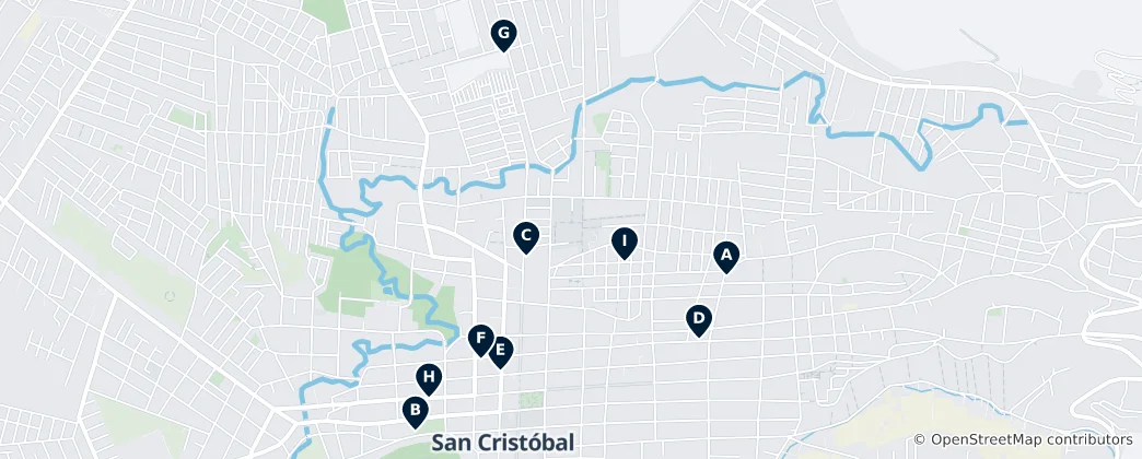 Map of Museums & Art Galleries