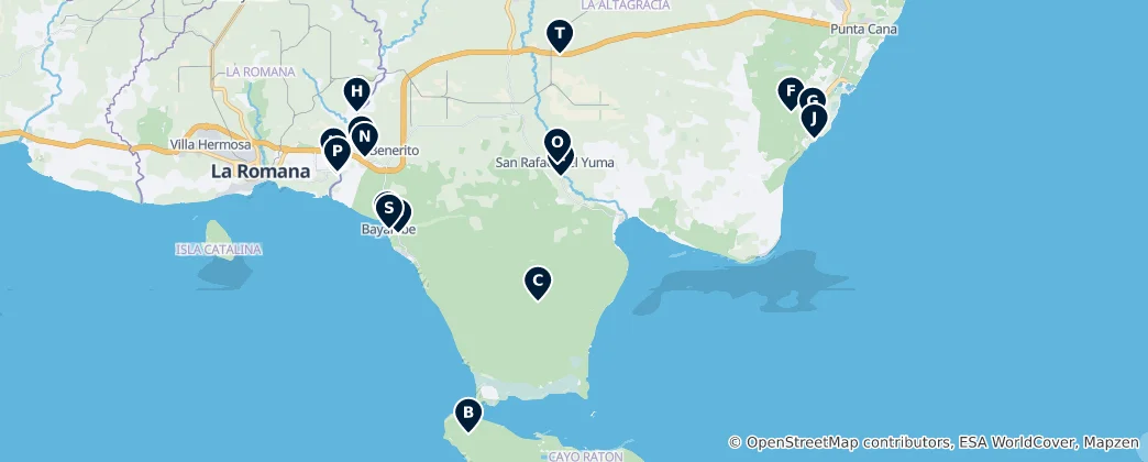 Carte de San Rafael del Yuma's Absolute Essentials