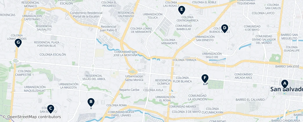 Museums & Art Galleries — Mapa