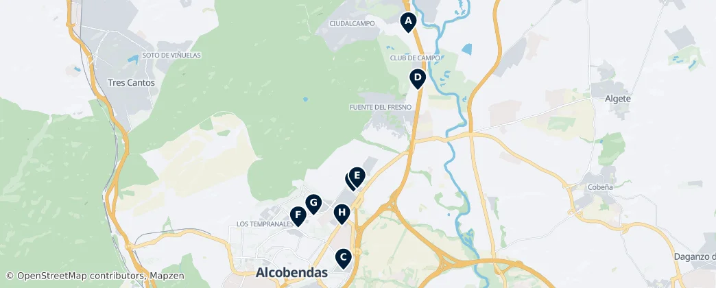 Carte de San Sebastián de los Reyes Essentials