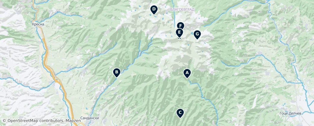 Hiking & Nature — Mappa