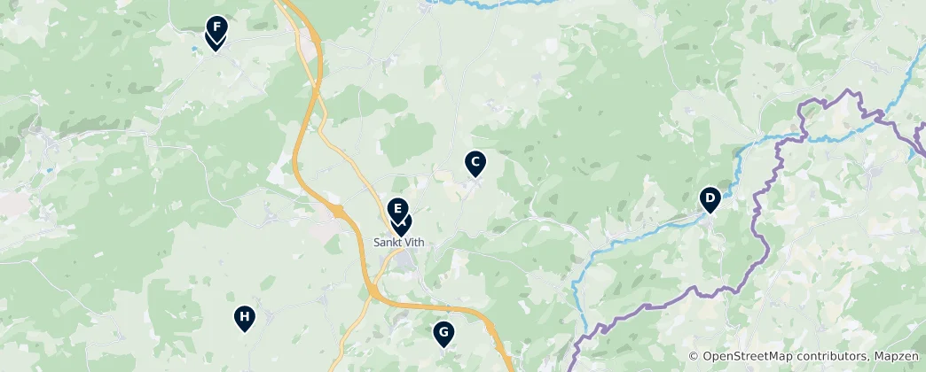 Map of Churches & Chapels