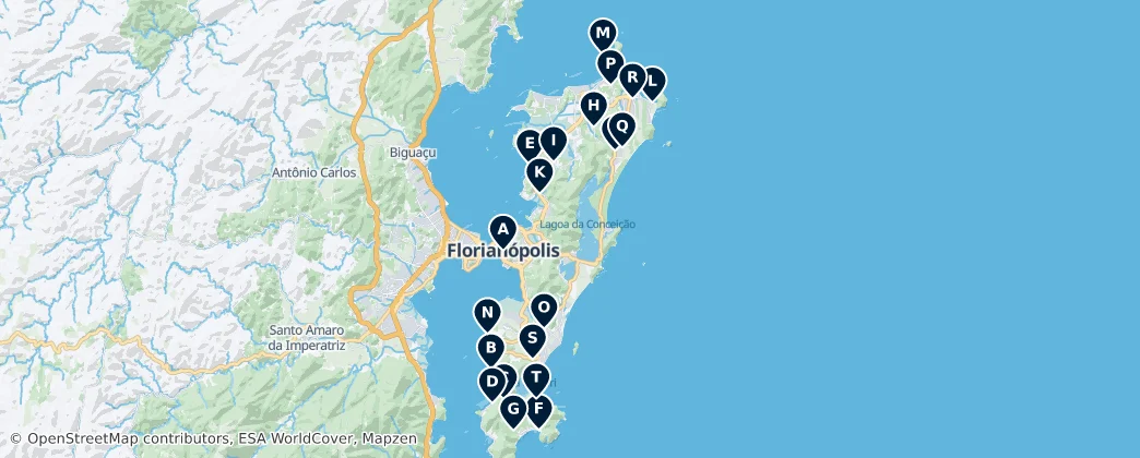 Map of Sacred Sites of Significance