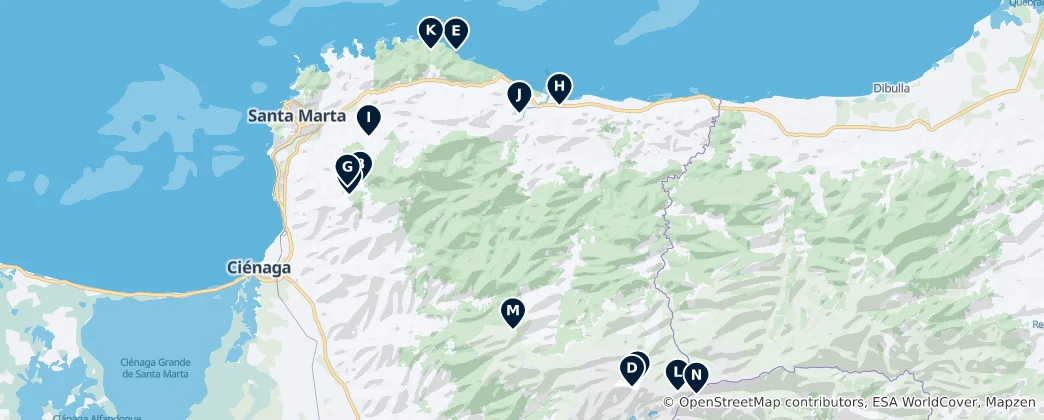 Map of Natural Wonders