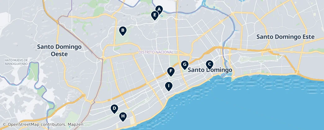 Map of Parks and Recreation