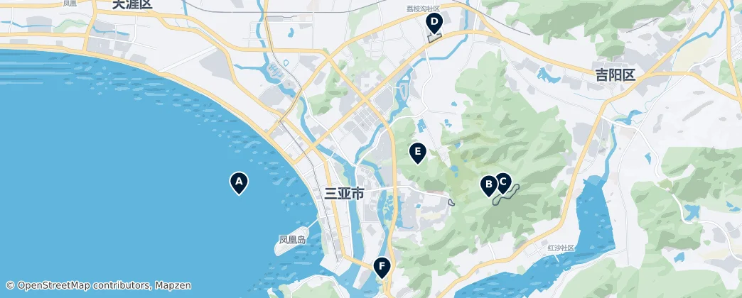 Best of Sanya — Карта