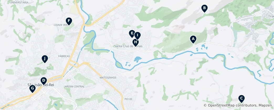 Mapa Nature & Parks