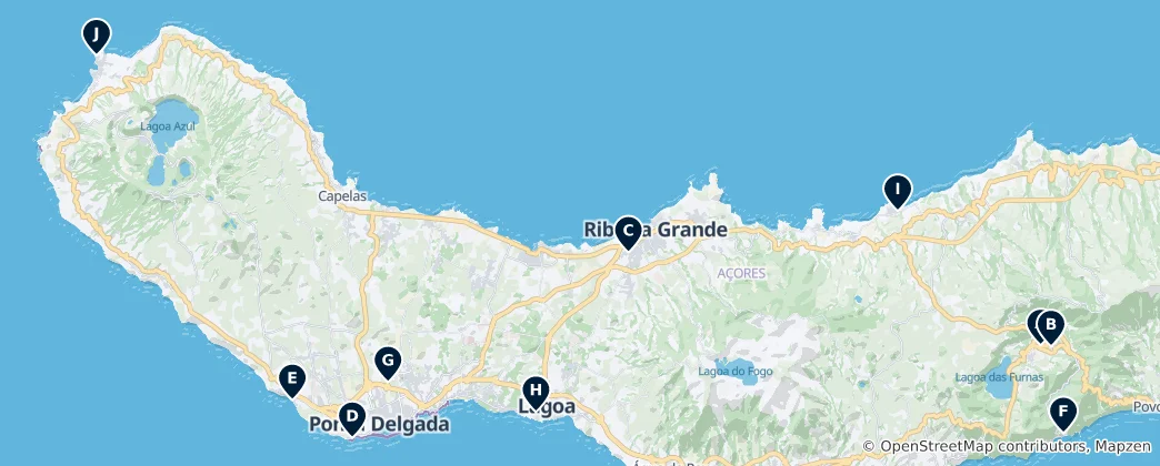 Mapa De Regional Cuisine Highlights