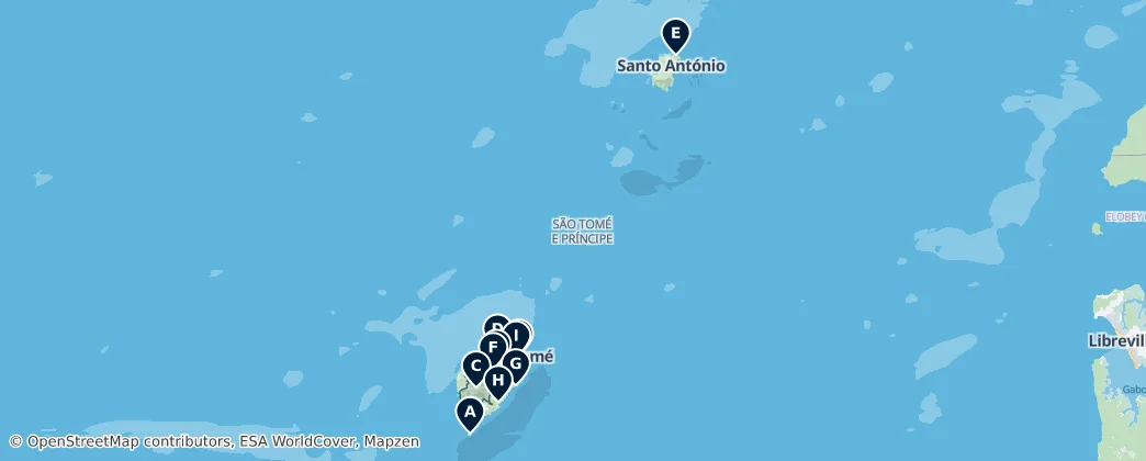 São Tomé e Príncipe Essentials — Map