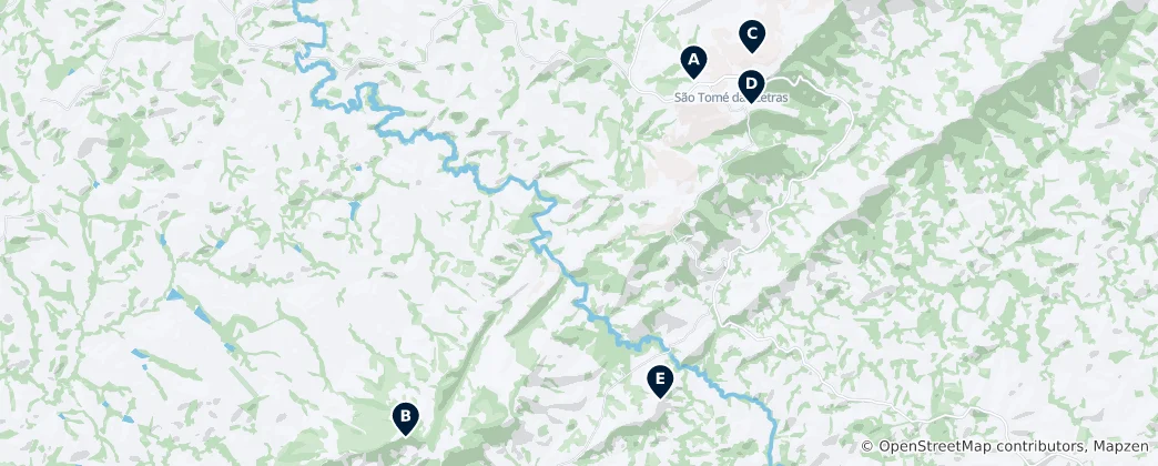 Mapa Natural Wonders