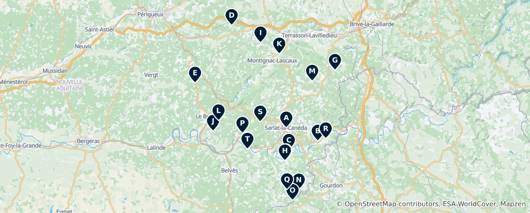 Map of Historic Religious Sites