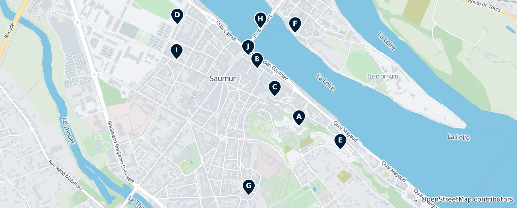 Carte de Saumur Essentials