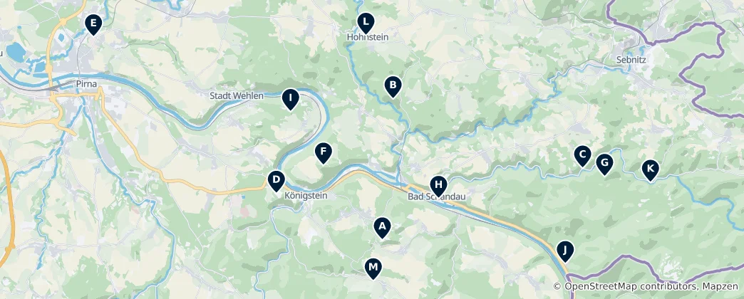 Map of Regional Food & Drink