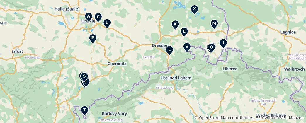 Saxon Culinary Delights 地图