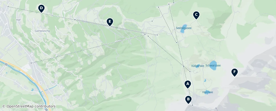 Hochjoch Mountain Adventures — Mappa