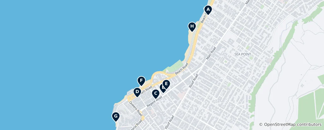 Carte de Sea Point Essentials