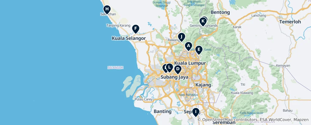 Mapa Selangor Essentials