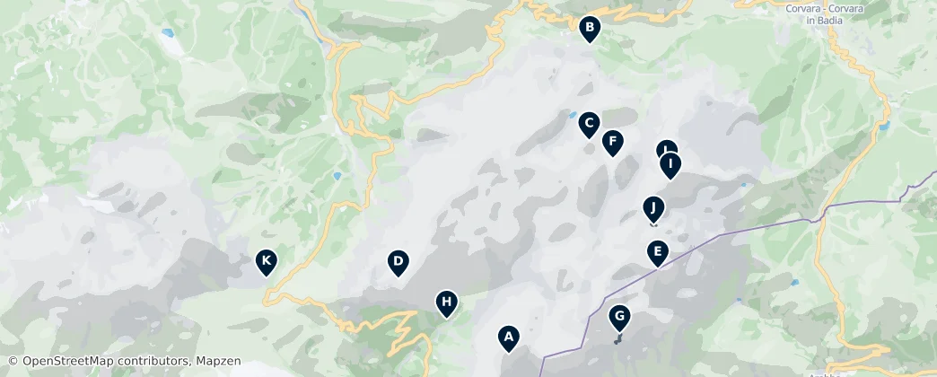 Alpine Peaks & Climbing – Mapa