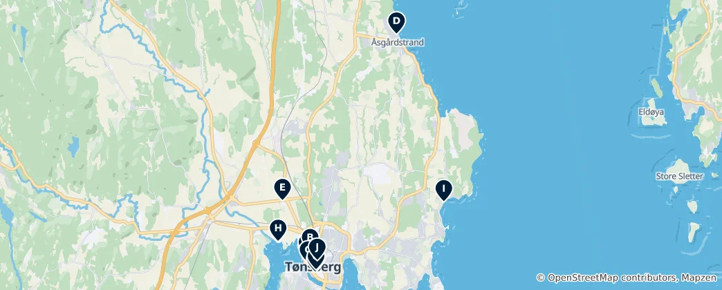 Carte de Tønsberg nor Essentials