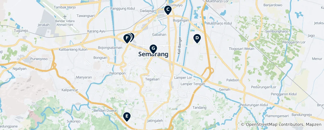 Mapa Must See Semarang