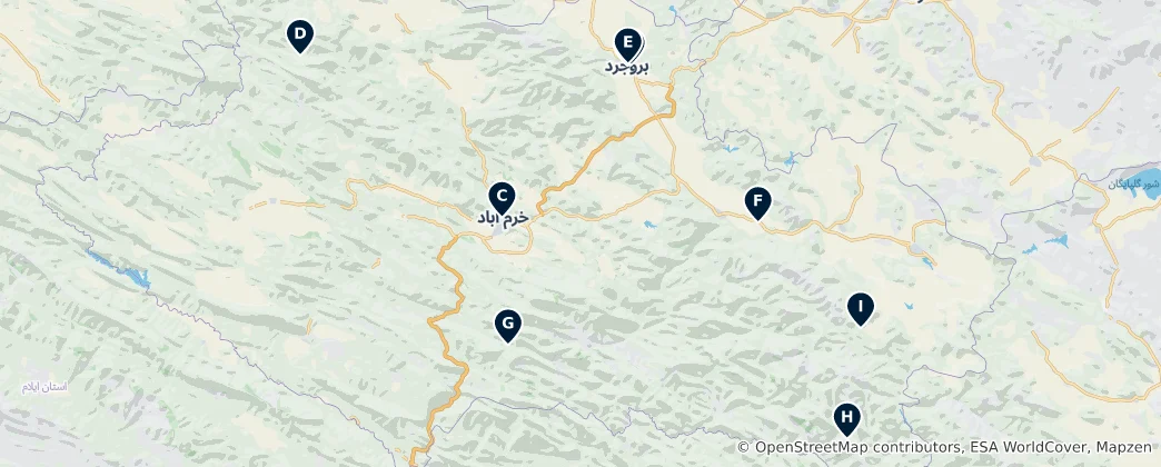 Mapa Religious Heritage