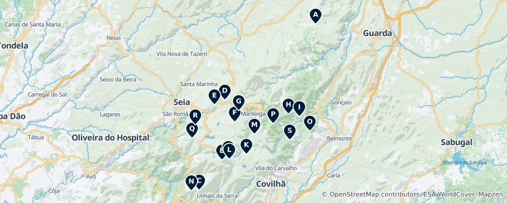 Mapa De Majestic Mountain Peaks