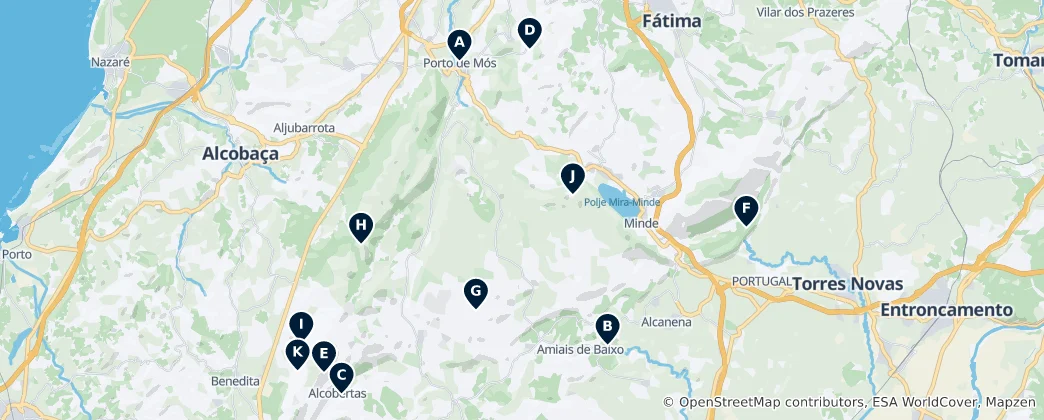 Mapa Caves and Karst Heritage