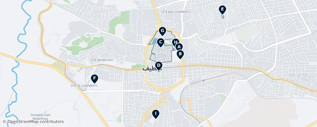Setif Essentials — Map