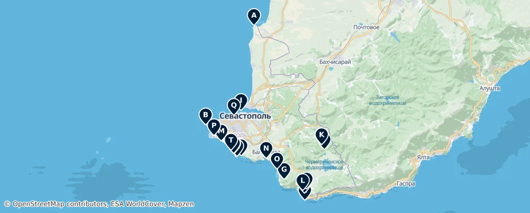 Map of Coastal Wonders
