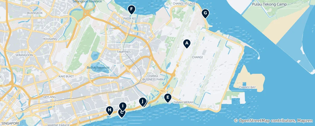Mappa di Gardens and Viewpoints