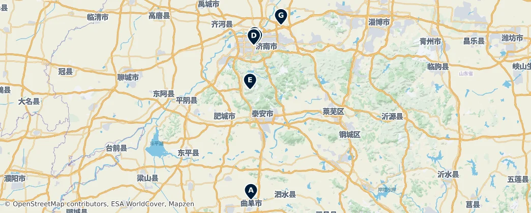 Shandong Province: The Ultimate Essentials — Map