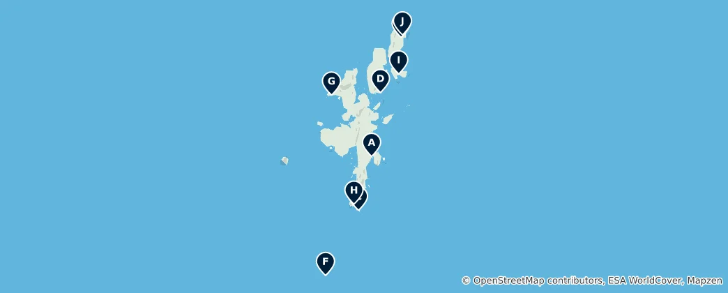 Map of Museums & History