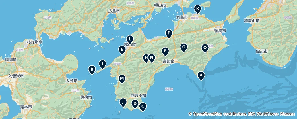 Carte de Scenic Views and Natural Wonders