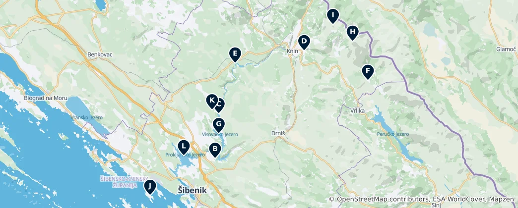 Mapa Natural Wonders