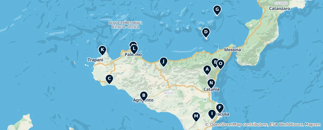 Map of Parks & Natural Wonders