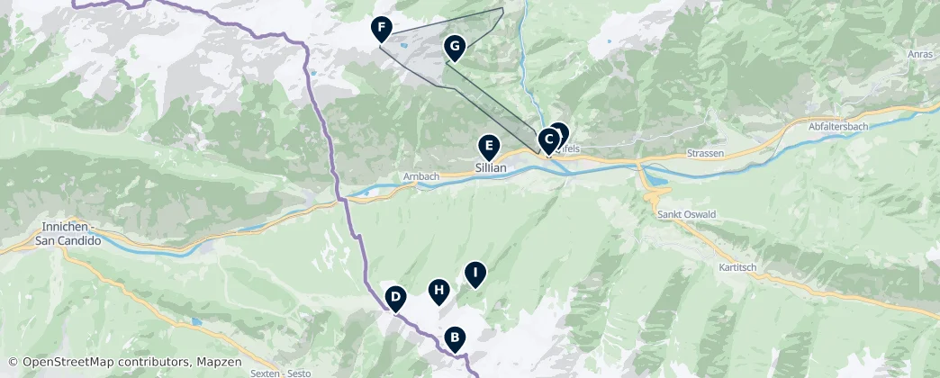 Sillian Essentials — Mapa