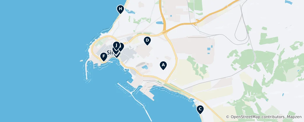 Mapa Sines Unmissables: A Lifetime Visit