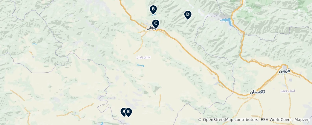 Mapa Nature & Parks