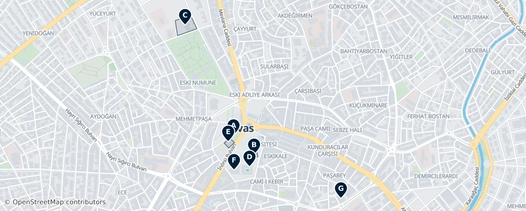 Best of Sivas — Mapa