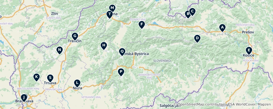 Mapa De Editor's Choice