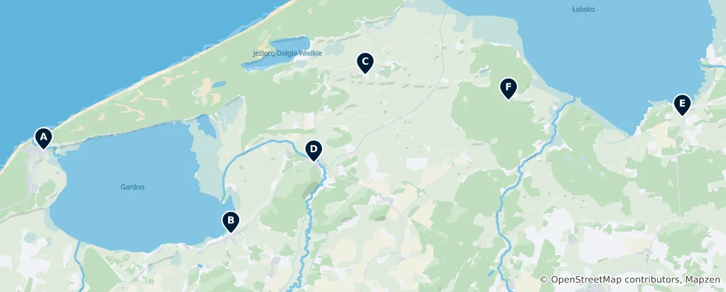 Map of Historic Churches & Cemeteries