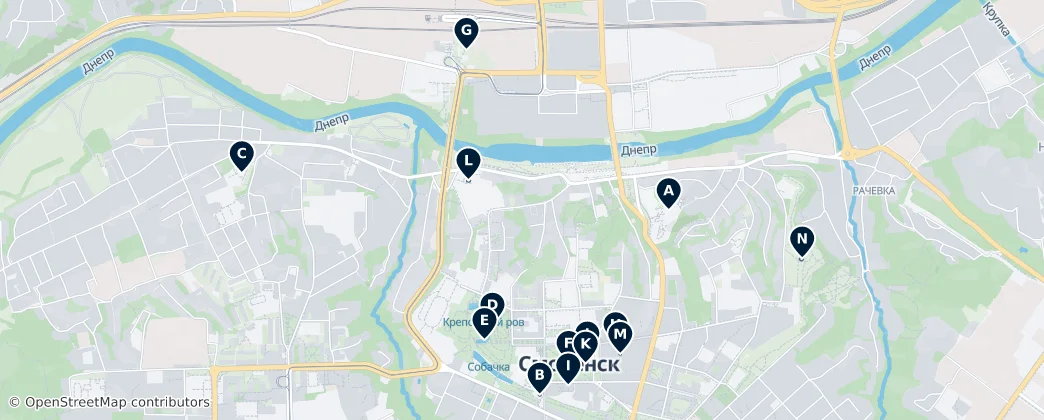 Smolensk Essentials — Carte